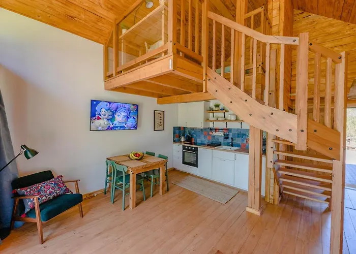 Parque de vacaciones Kaszuby - Komfortowe Nad Jeziorem Barkocin